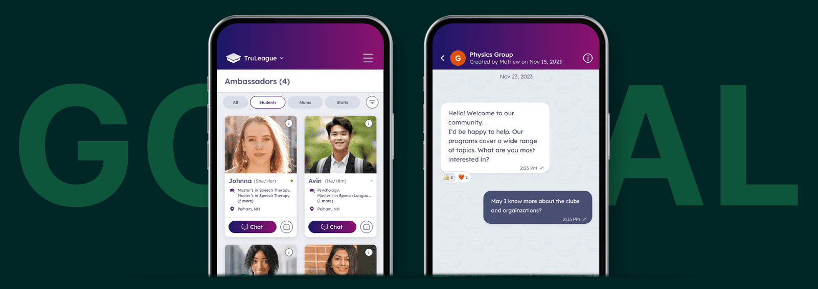 Sitemap of TruLeague platform structure